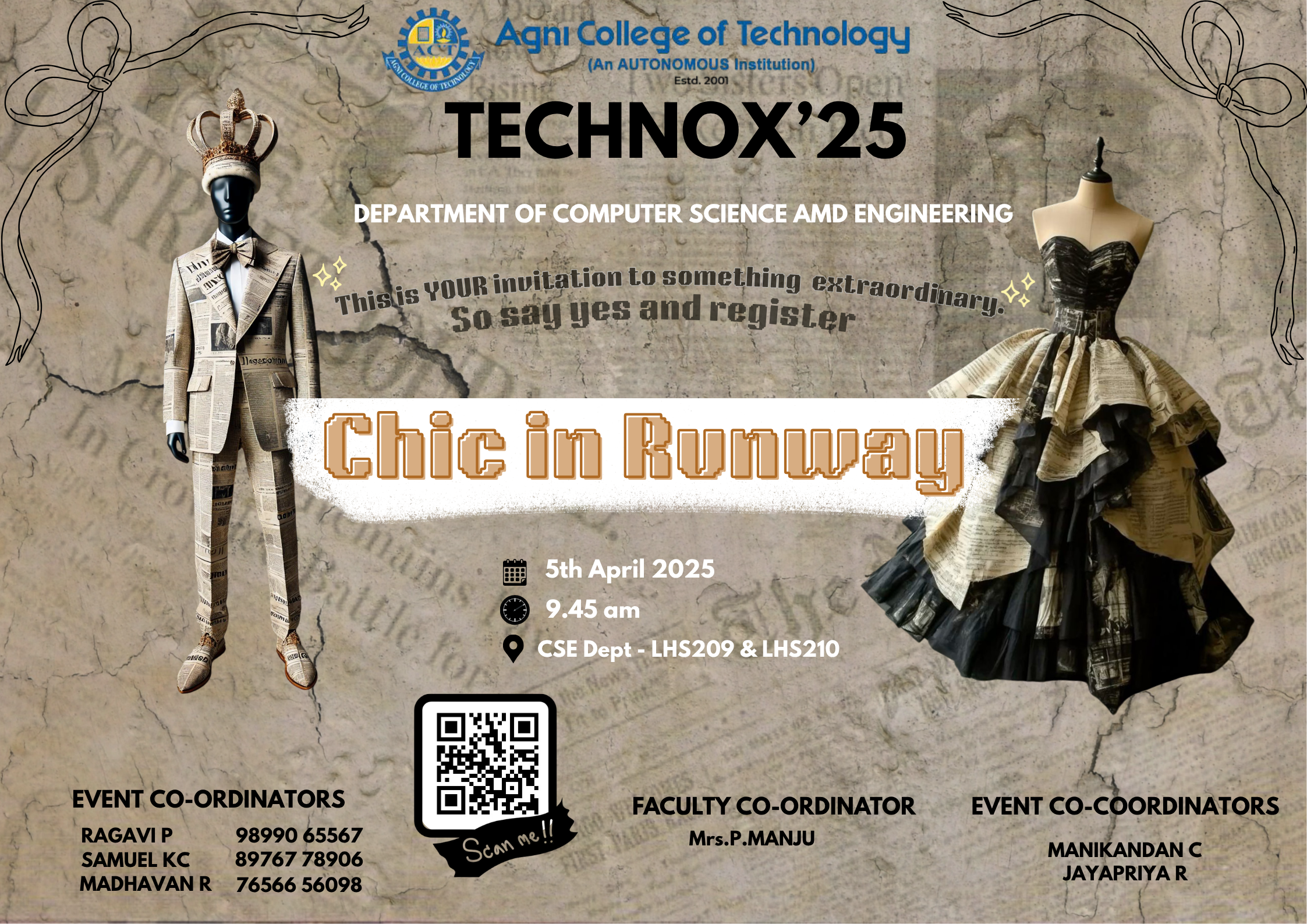 Department of Computer Science and Engineering poster